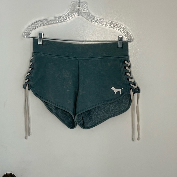 Victoria secret blue shorts worn a lot but in good condition - Picture 1 of 1